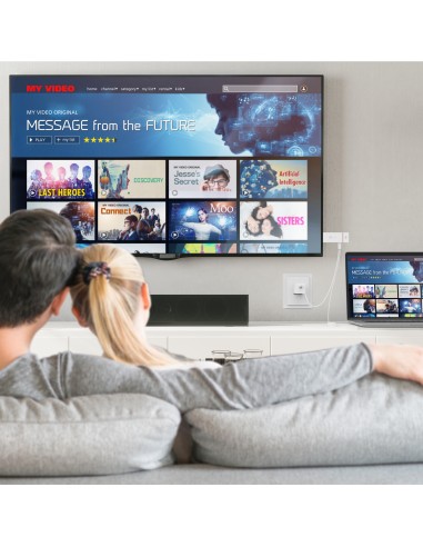 JVAW76-N Adaptador de pantalla inalámbrico ScreenCast 4K HDMI