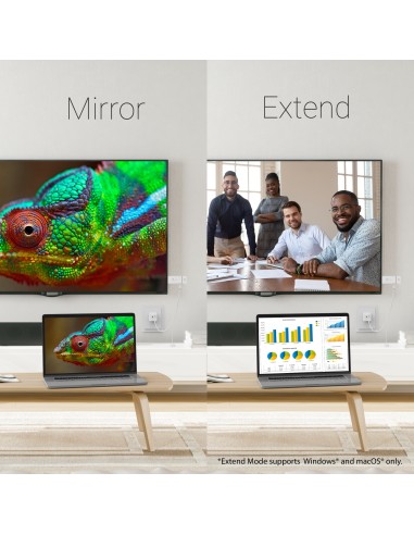 JVAW76-N Adaptador de pantalla inalámbrico ScreenCast 4K HDMI
