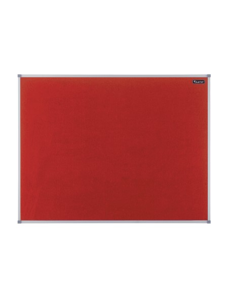 Basic Tablón de anuncios fijo Rojo Sentido