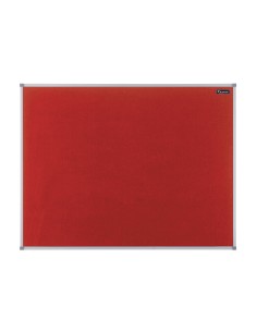 Basic Tablón de anuncios fijo Rojo Sentido