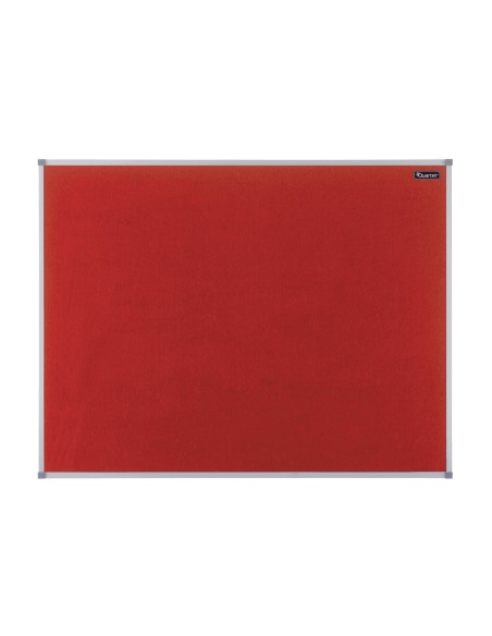 Basic Tablón de anuncios fijo Rojo Sentido