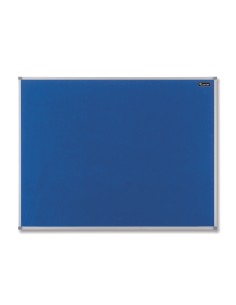 Basic Tablón de anuncios fijo Azul Sentido