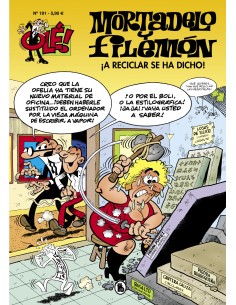 A reciclar se ha dicho Ole Mortadelo 191