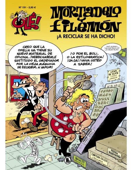 A reciclar se ha dicho Ole Mortadelo 191