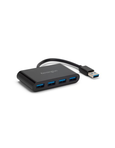 Hub USB 3.0 de cuatro puertos UH4000: negro