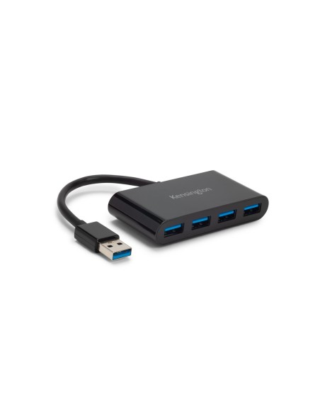 Hub USB 3.0 de cuatro puertos UH4000: negro