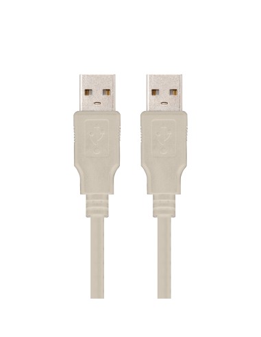 CABLE USB 2.0, TIPO A/M-A/M, 1.0 M