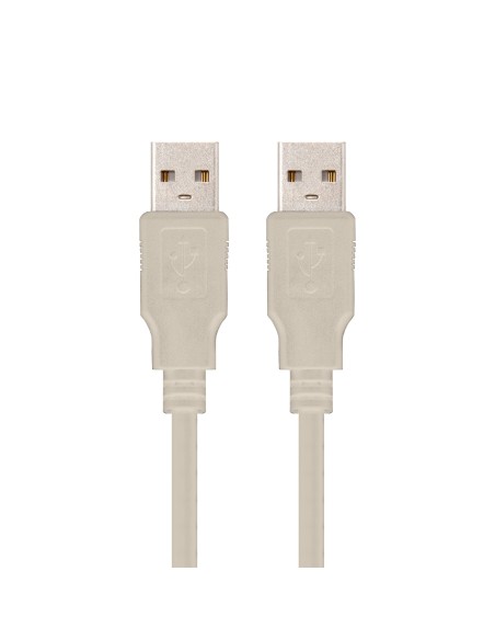 CABLE USB 2.0, TIPO A/M-A/M, 1.0 M