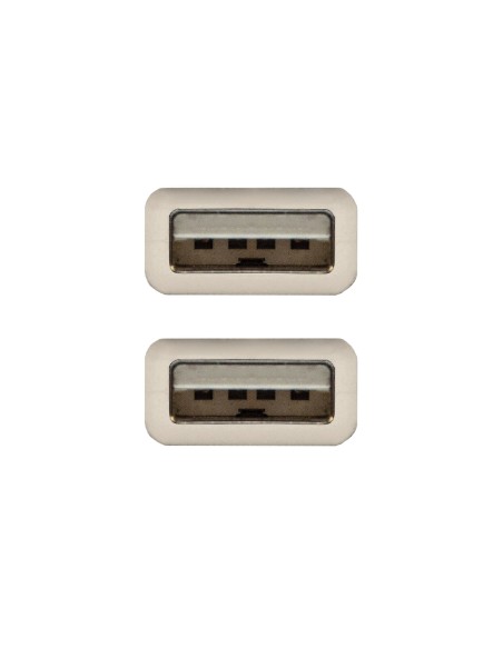 CABLE USB 2.0, TIPO A/M-A/M, 1.0 M