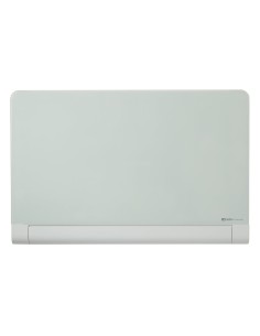 Pizarra de cristal Diamond magnética color blanco 993x559 mm con esquinas redondeadas