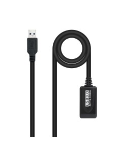 Cable USB 3.0 prolongador con amplificador, tipo A/M-A/H, 5m