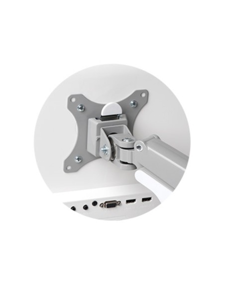 Brazo SmartFit® de altura ajustable con controles de un solo toque para monitor individual