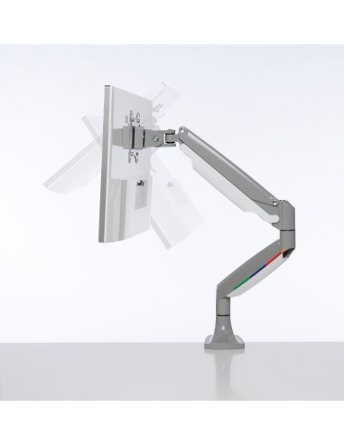 Brazo SmartFit® de altura ajustable con controles de un solo toque para monitor individual