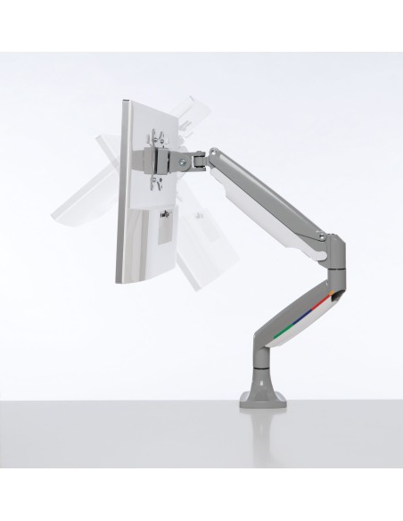 Brazo SmartFit® de altura ajustable con controles de un solo toque para monitor individual