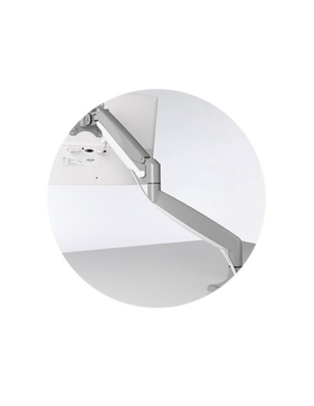 Brazo SmartFit® de altura ajustable con controles de un solo toque para monitor individual