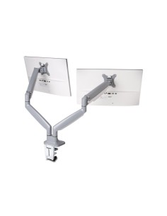 Brazo SmartFit® de altura ajustable con controles de un solo toque para dos monitores 2