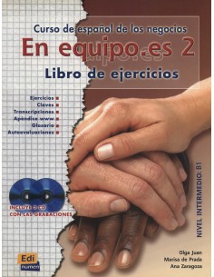 En equipoes 2 nivel intermedio Libro de ejercicios y grabaciones