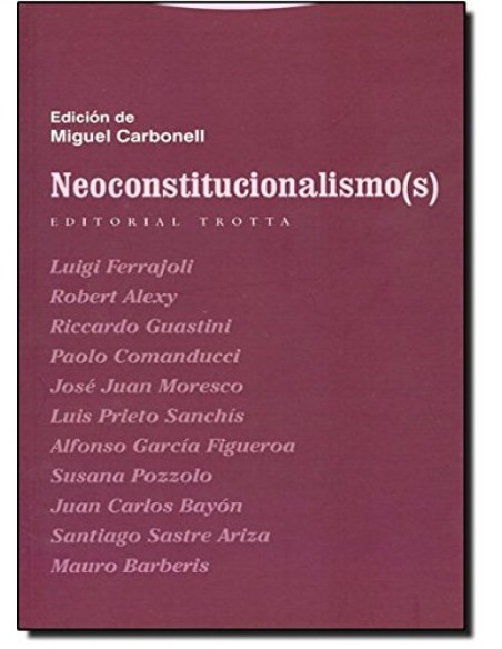 Neoconstitucionalismos