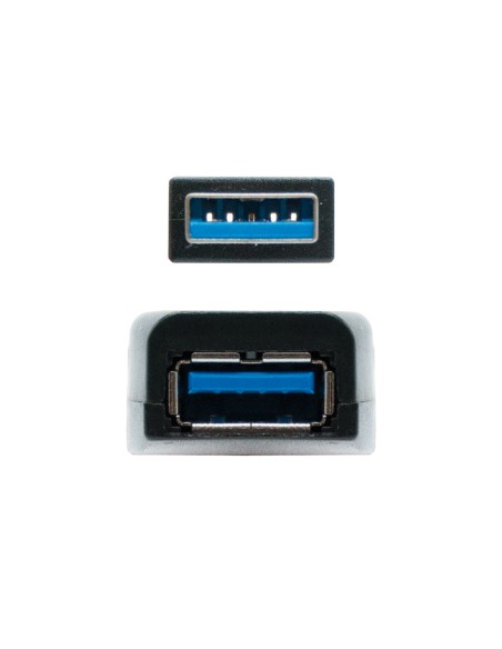 Cable USB 3.0 prolongador con amplificador, tipo A/M-A/H, 15m
