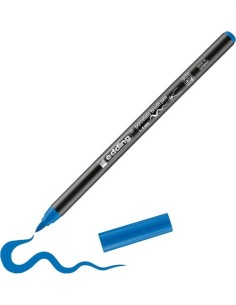 C 10 ROTULADOR EDDING 4200 AZUL CLARO 010 PUNTA DE PINCEL
