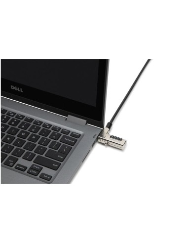 Candado fino de combinación N17 para portátiles con ranuras tipo "wedge"