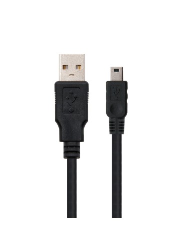 CABLE USB 2.0, TIPO A/M-MINI USB 5PIN/M, 1.0 M