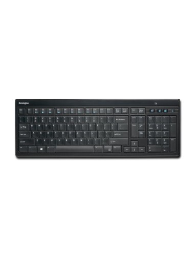 Slim Type Wireless Keyboard teclado RF inalámbrico QWERTY Español Negro