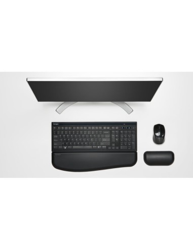 Slim Type Wireless Keyboard teclado RF inalámbrico QWERTY Español Negro