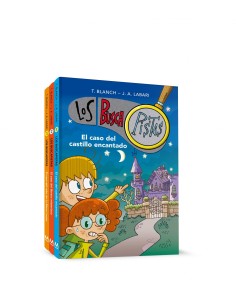 Pack Los BuscaPistas El caso del castillo encantado El caso del librero misterioso El caso del robo de la Mona Louisa Los Busca