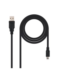 CABLE USB 2.0, TIPO A/M-MINI USB 5PIN/M, 1.8 M