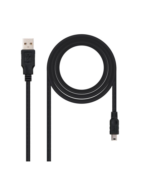 CABLE USB 2.0, TIPO A/M-MINI USB 5PIN/M, 1.8 M