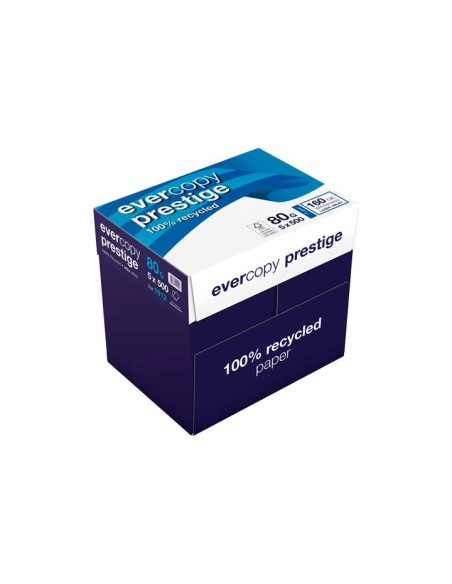 CAJA 5 PAQ. 500H PAPEL EVERCOPY PRESTIGE A4 80G