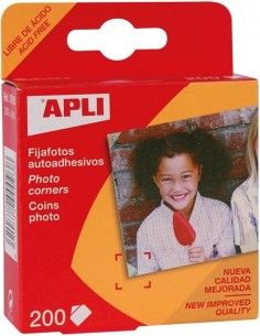 C 200 FIJAFOTOS ADHESIVOS 18X17 MM