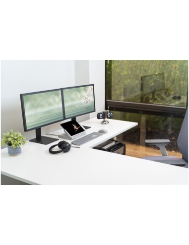 Ratón inalámbrico dual SureTrack: gris