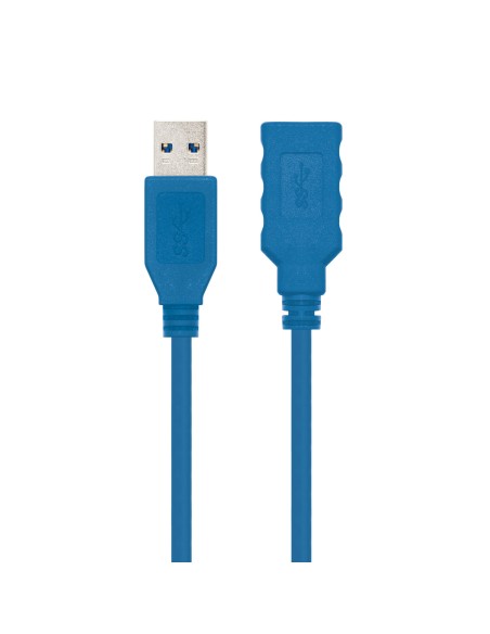 CABLE USB 3.0, TIPO A/M-A/H, AZUL, 2.0 M