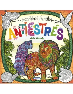 Mandalas infantiles antiestres Vida salvaje