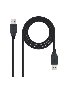 10.01.1001-BK cable USB 1 m USB 3.2 Gen 1 (3.1 Gen 1) USB A Negro