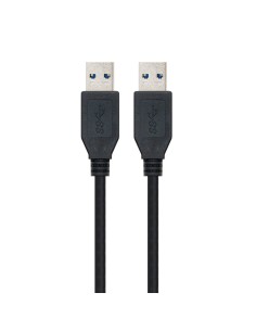 10.01.1001-BK cable USB 1 m USB 3.2 Gen 1 (3.1 Gen 1) USB A Negro 2