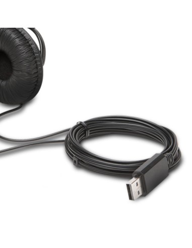 Auriculares USB-A clásicos con micrófono