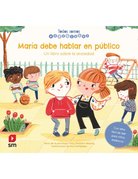 Maria debe hablar en publico Un libro sobre la ansiedad