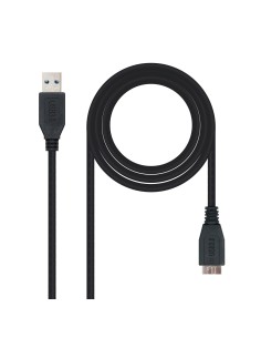 CABLE USB 3.0, TIPO A/M-MICRO B/M, NEGRO, 2.0 M