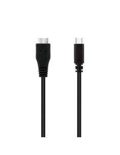 10.01.1201-BK cable USB 1 m USB 3.2 Gen 1 (3.1 Gen 1) USB C Micro-USB B Negro 2
