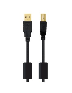 10.01.1203 cable USB 3 m USB 2.0 USB A USB B Negro 2