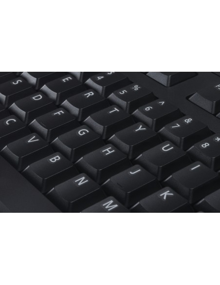 KB522 teclado USB QWERTY Español Negro KB522 teclado USB QWERTY Español Negro