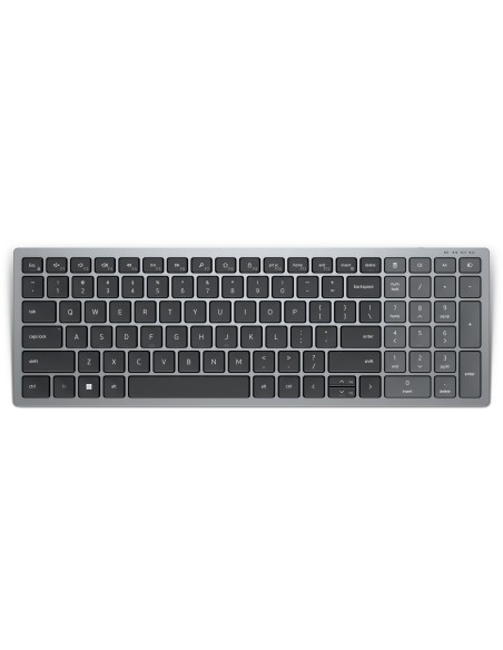 KB740 teclado RF Wireless + Bluetooth QWERTY Español Gris, Negro KB740 teclado RF Wireless + Bluetooth QWERTY Español Gris, Negro