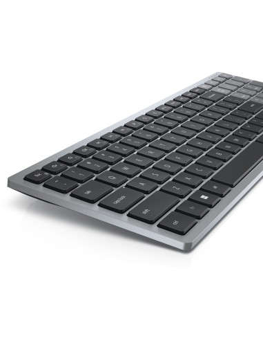 KB740 teclado RF Wireless + Bluetooth QWERTY Español Gris, Negro
