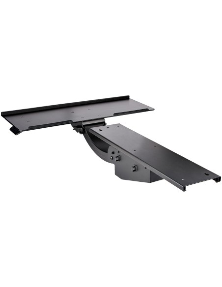Bandeja para Teclado y Ratón para Debajo del Escritorio - de 30cm x 78cm - de Altura Ajustable - Soporte Ergonómico para Teclad