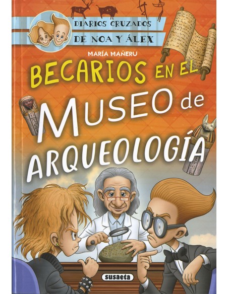 Becarios en el Museo de Arqueologia