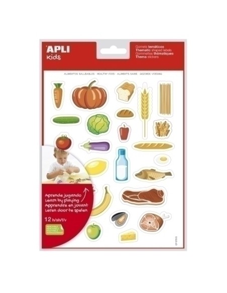 GOMETS APLI (19228) TEMAT.Bl.12h ALIMENT - Pack de 5 unidades