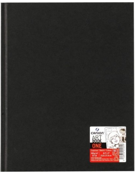 CUADERNO DE ESBOZO 21X279 98H CANSON SKETCH ONE FINO 100G